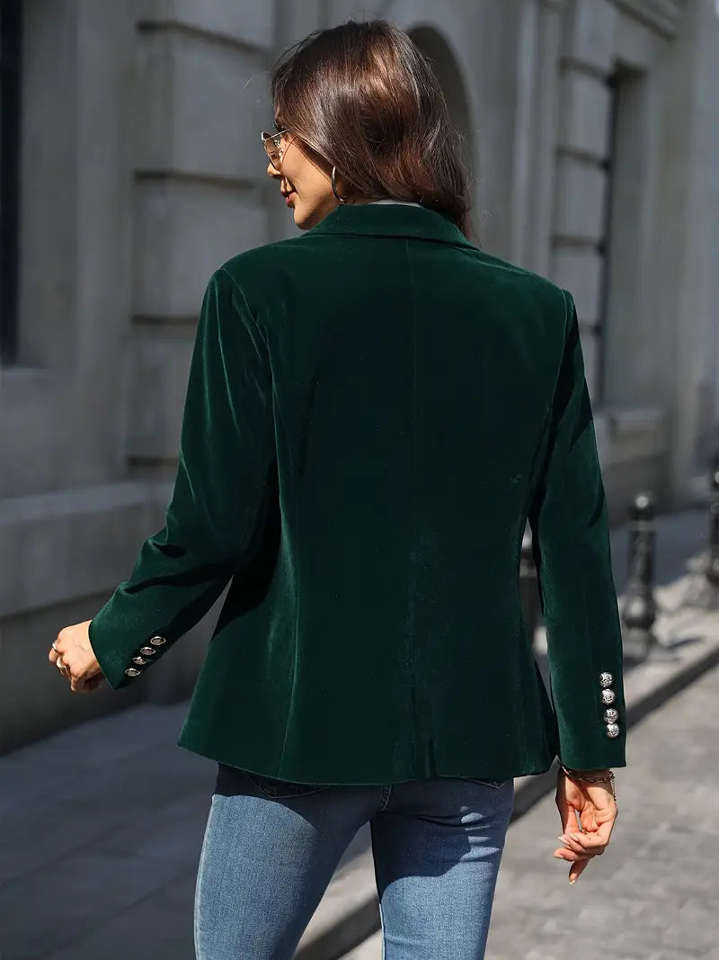Women's Blazer – Fitted Single-Breasted Tailored