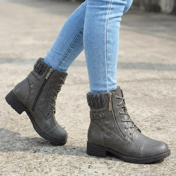 Ancona Women's Leather Ankle Boots product image | Invictora.com
