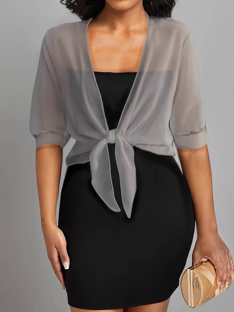 Women's Pearl Sheer Cardigan | Invictora.com