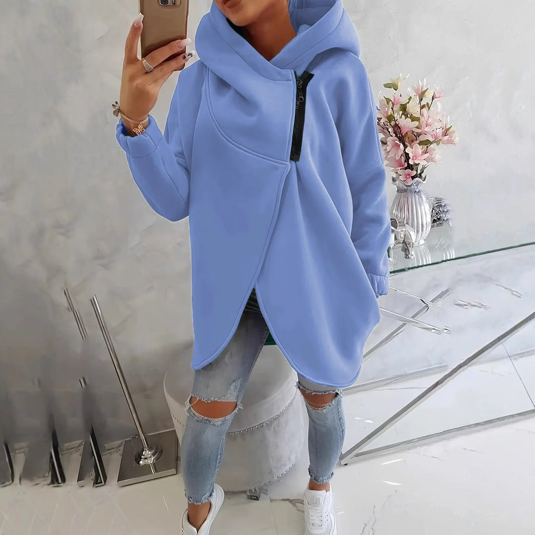 Women's Oversized Jumper – Cowl Neck Fleece