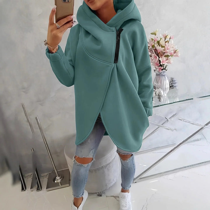 Women's Oversized Jumper – Cowl Neck Fleece