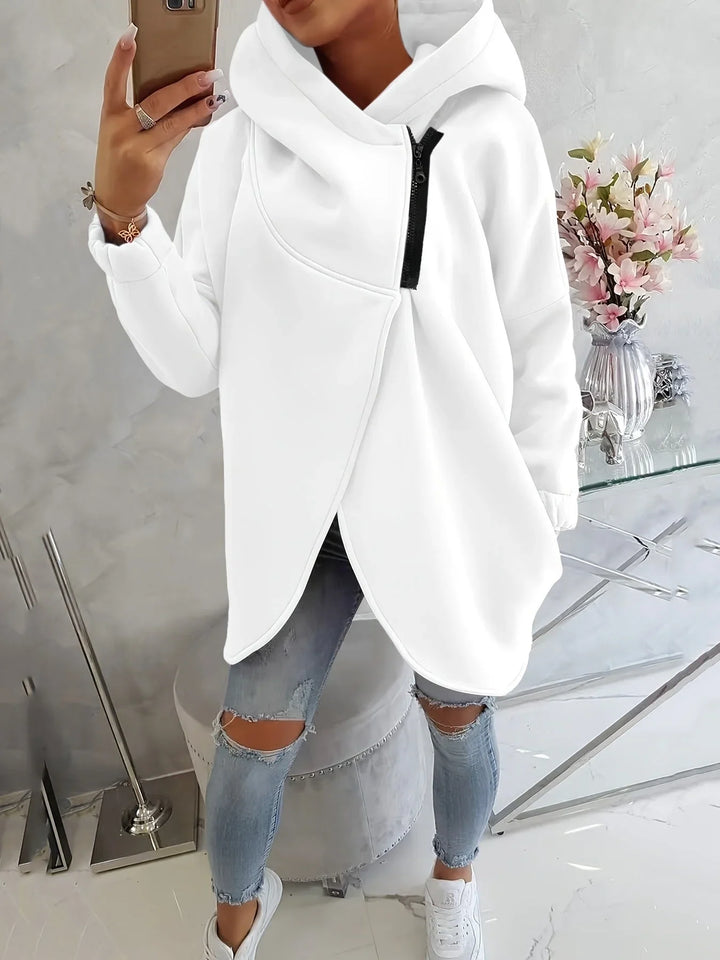 Women's Oversized Jumper – Cowl Neck Fleece