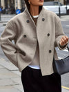 Women's Wool Double Breasted Peacoat