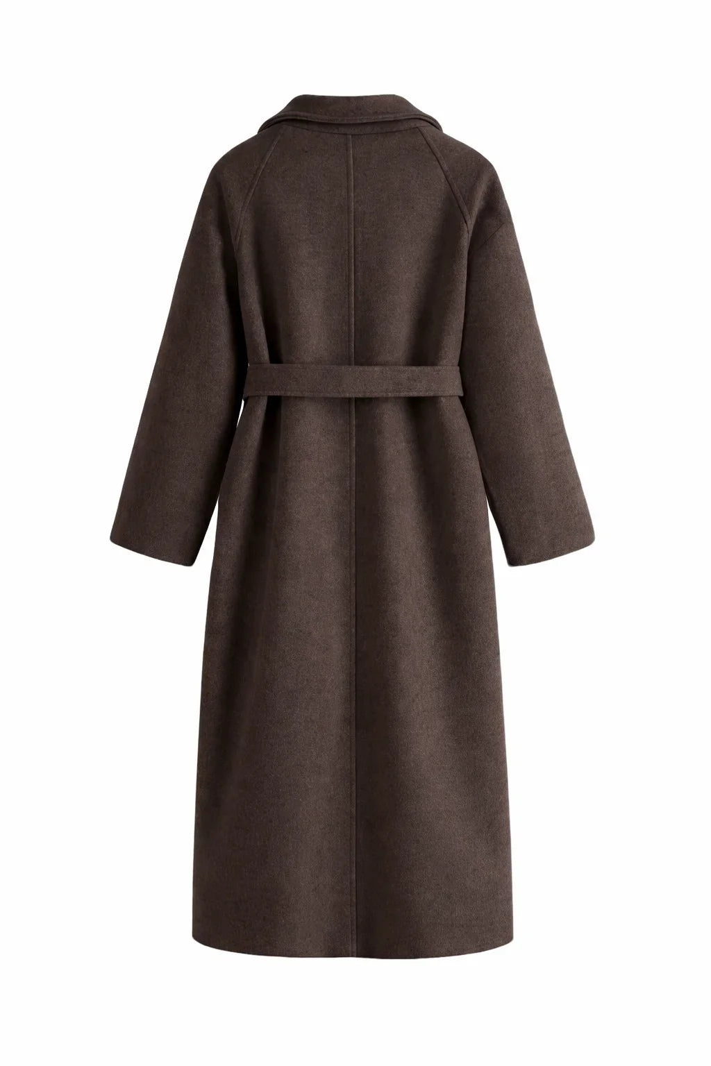 Women's Long Belted Trench Coat