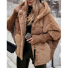 Women's Quilted Zip-Up Hood Puffer Jacket – Faux Fur Panels