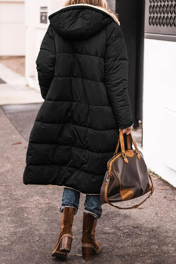 Women's Long Reversible Coat