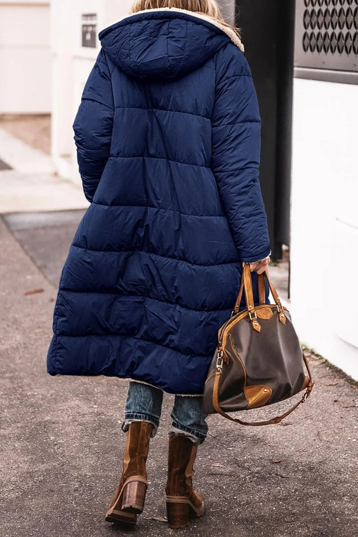 Women's Long Reversible Coat