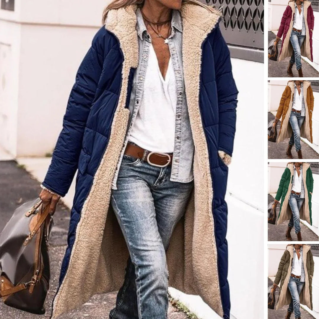 Women's Long Reversible Coat