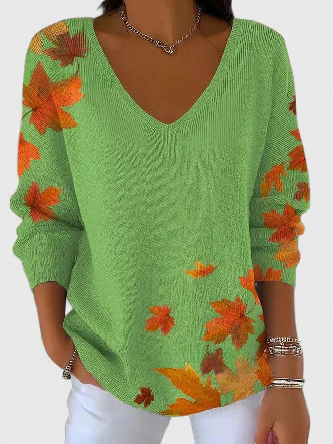 Women's V-Neck Jumper