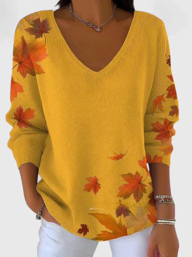 Women's V-Neck Jumper