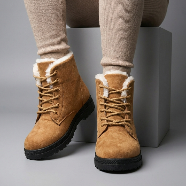 Amelia Women's Leather Ankle Boots product image | Invictora.com