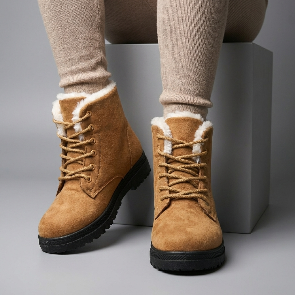 Women's Amelia Leather Ankle Boots product image | Invictora.com