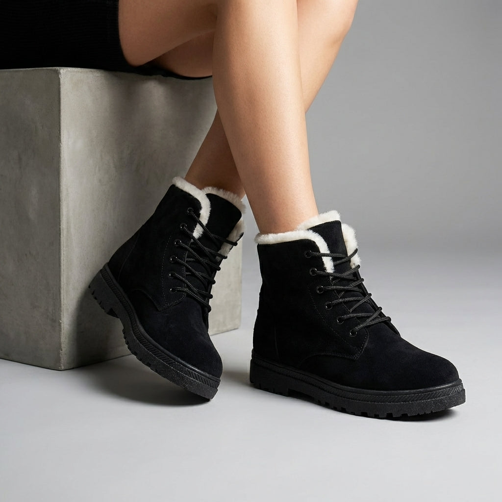 Amelia Women's Leather Ankle Boots product image | Invictora.com