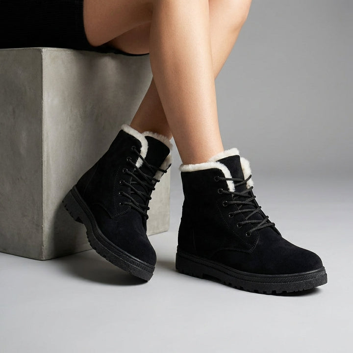 Women's Amelia Leather Ankle Boots product image | Invictora.com