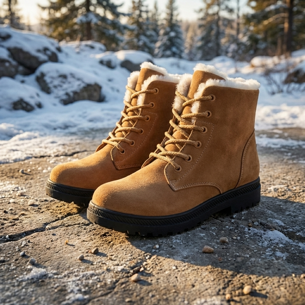 Women's Amelia Leather Ankle Boots product image | Invictora.com