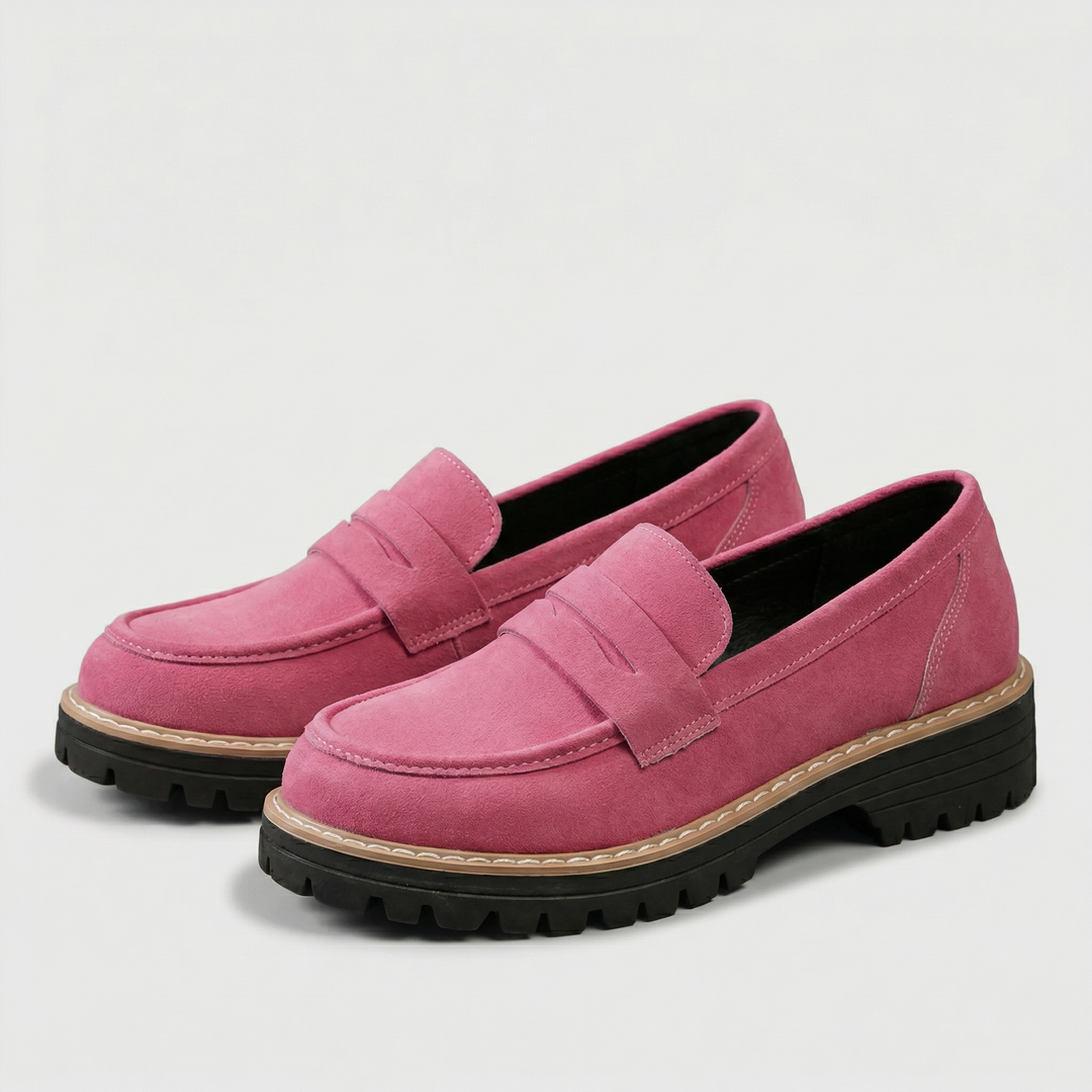 Women's Classic Comfort Loafers - Leather Look product image | Invictora.com