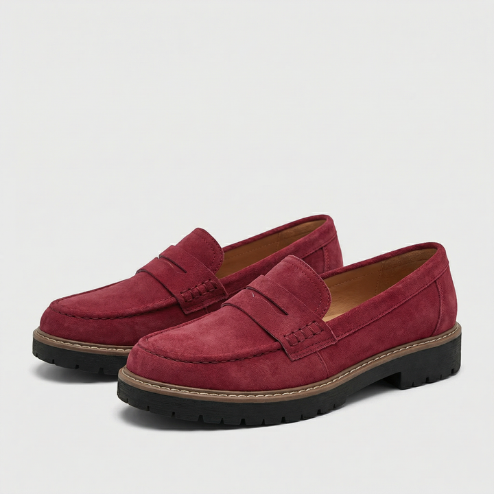 Women's Classic Comfort Loafers - Leather Look product image | Invictora.com