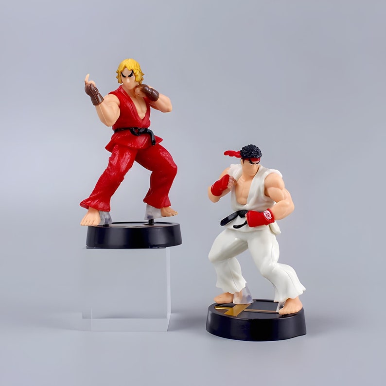 Figurine Street Fighter – Ken Masters vs Ryu