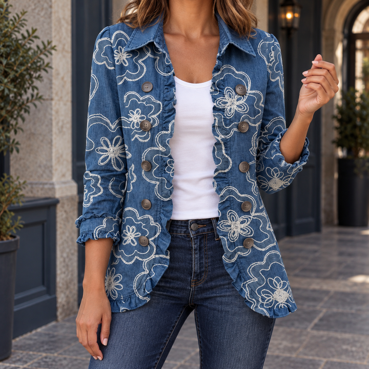 Women's Mirabel-Kate Floral Jacket | Invictora.com