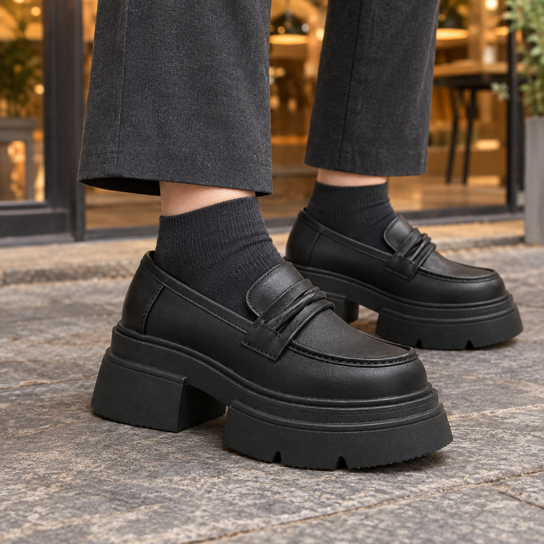 Women's Erbetta Platform Loafers product image | Invictora.com