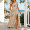 Women's Alba-June Wrap Maxi Dress product image | Invictora.com