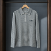Women's Oriane-Hope Striped Polo Sweater | Invictora.com