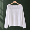 Women's Lara-Jade Openwork Sweater | Invictora.com