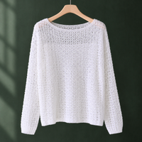 Women's Lara-Jade Openwork Sweater