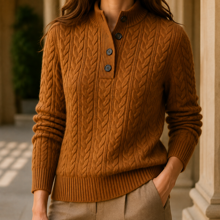 Women's Nerissa-Claire Cashmere Sweater | Invictora.com