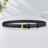 Women's Gravina Slim Belt in Black | Invictora.com