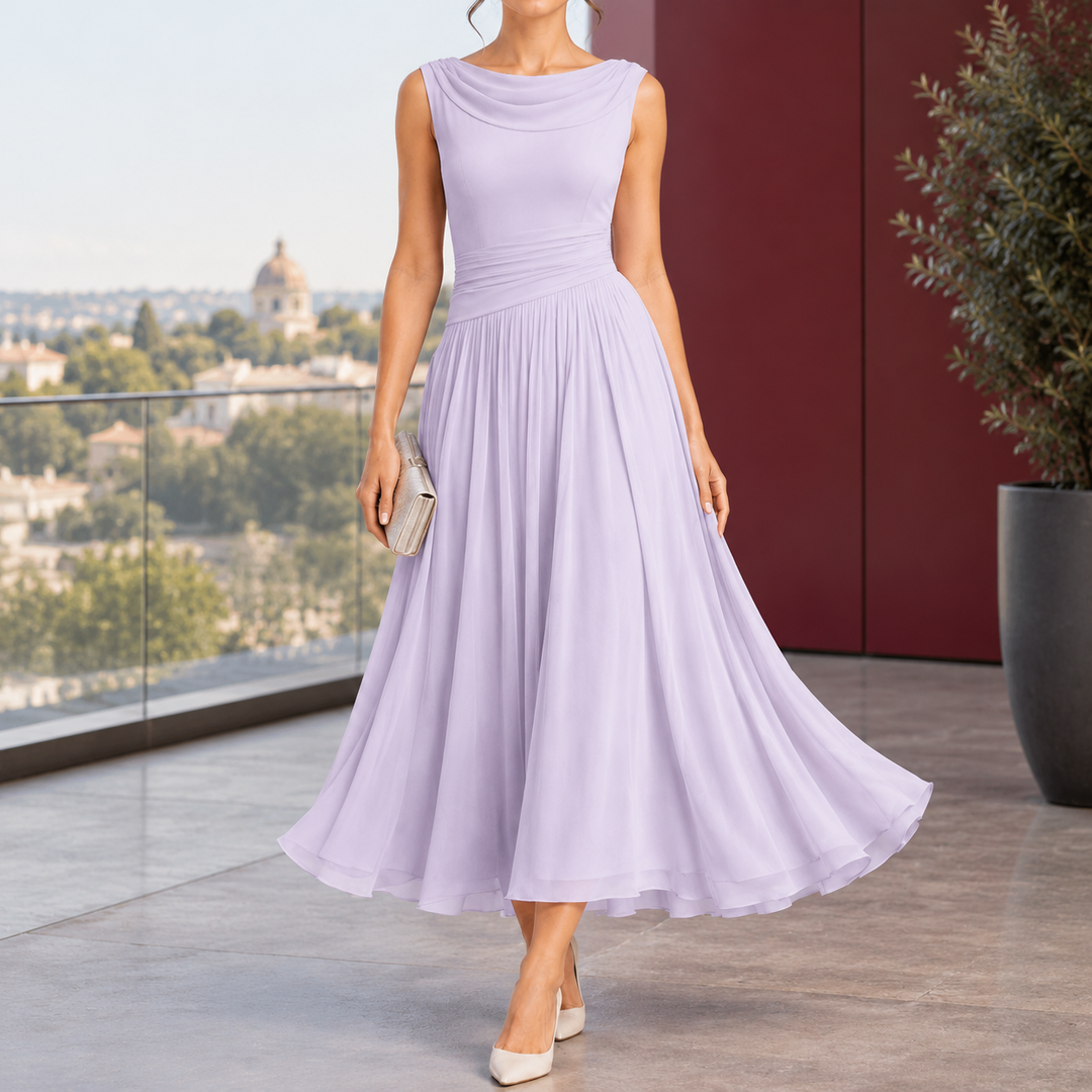 Women's Calla-Grace Draped Midi Dress product image | Invictora.com