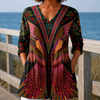 Women's Carmen-Elise V-Neck Tunic | Invictora.com