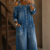 Women's Stella-Claire Off-Shoulder Jumpsuit | Invictora.com