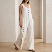 Women's Orla Button Detail Jumpsuit
