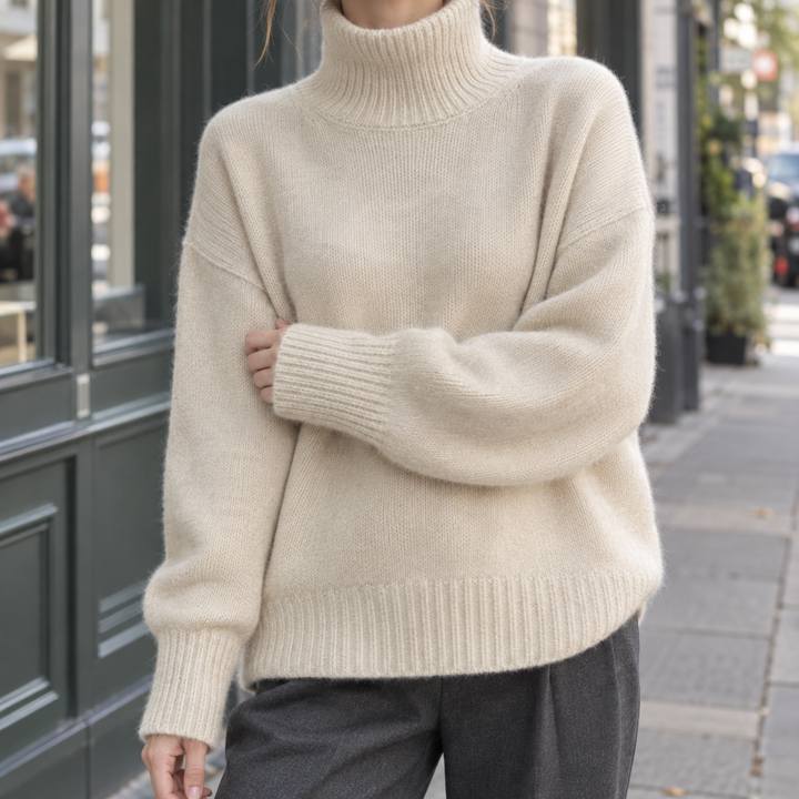 Women's Sylvaine-Eve Turtleneck Sweater | Invictora.com