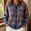 Women's Sabina Plaid Sweater | Invictora.com