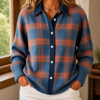 Women's Sabina Plaid Sweater