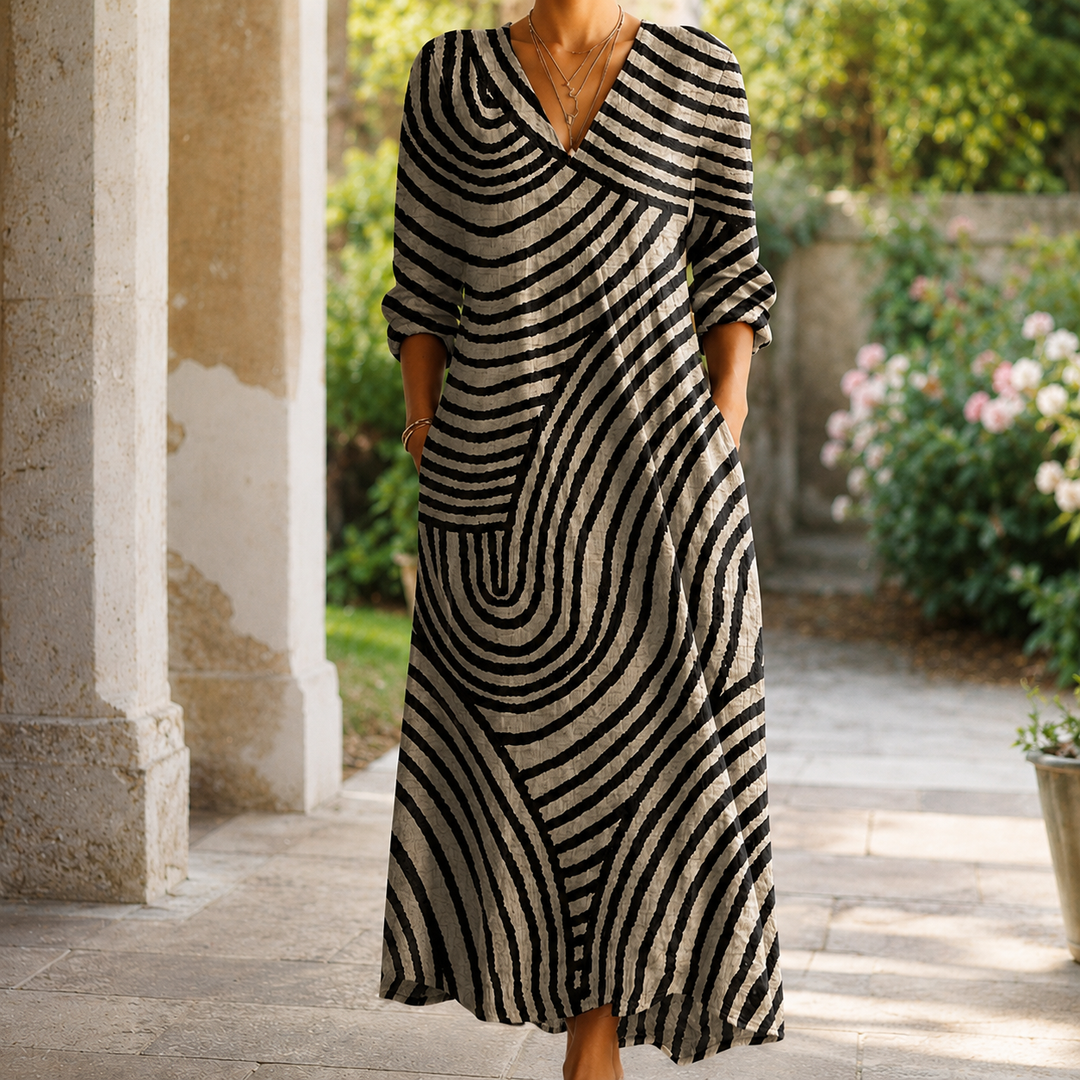 Women's Renata-Kate Abstract Maxi Dress product image | Invictora.com