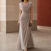Women's Sylvie-Skye Cowl Maxi Dress | Invictora.com
