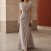 Women's Sylvie-Skye Cowl Maxi Dress