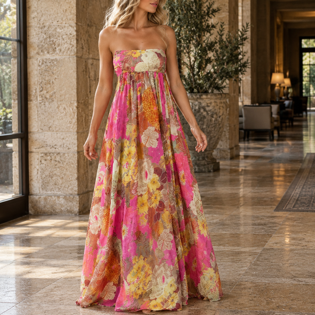 Women's Esme-Belle Strapless Maxi Dress product image | Invictora.com