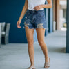 Women's Celeste Distressed Shorts | Invictora.com