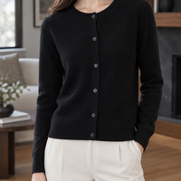 Women's Michelle Round Neck Cardigan