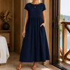 Women's Elena-Louise Gathered Midi Dress | Invictora.com