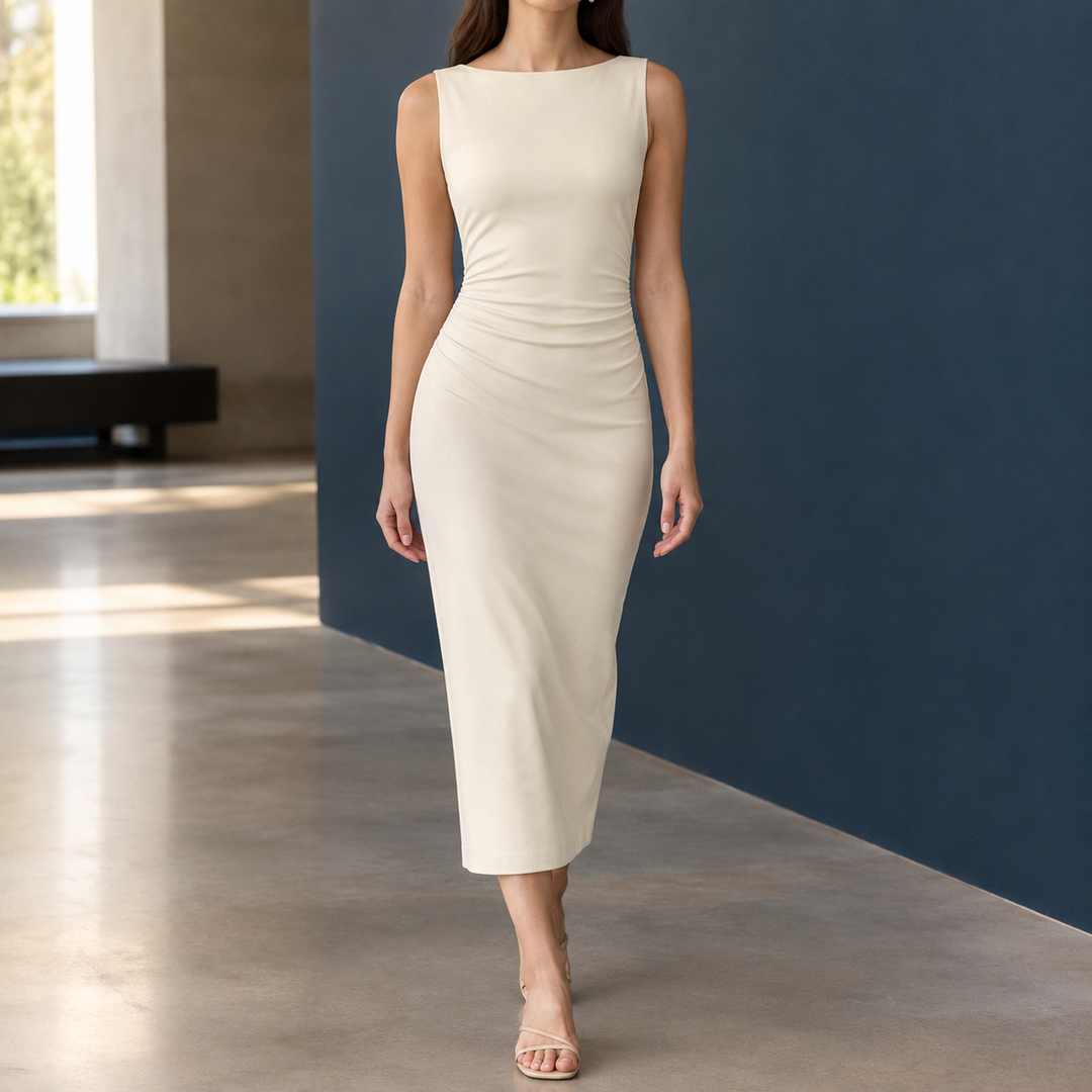 Women's Desiree Ruched Maxi Dress product image | Invictora.com