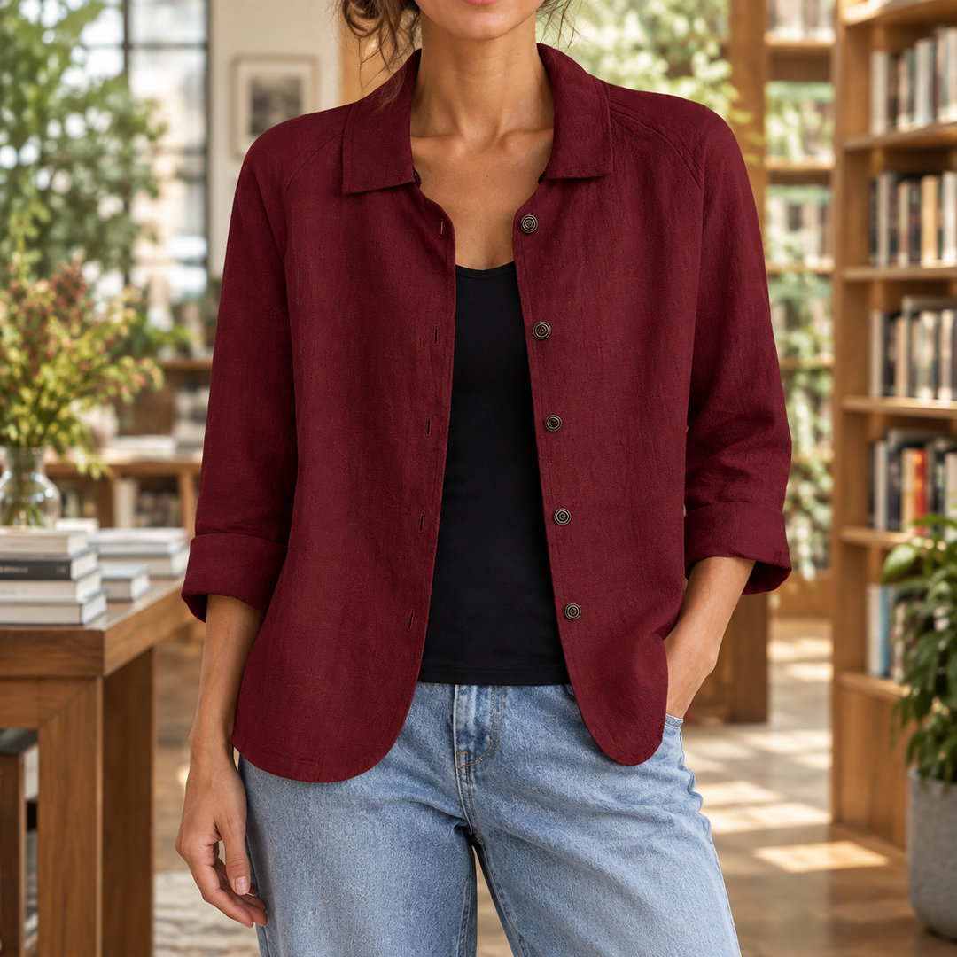 Women's Mabel-Jade Relaxed Blazer | Invictora.com