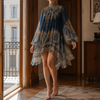 Women's Eleanor-June High Neck Dress product image | Invictora.com