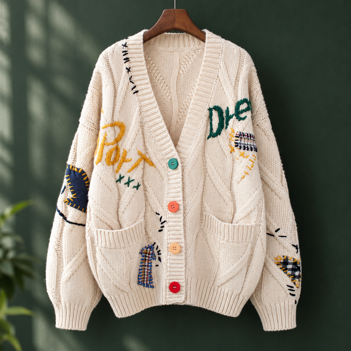 Women's Rebecca Embroidered Cardigan | Invictora.com