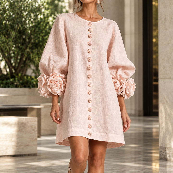Women's Lucinda Floral Cuff Dress product image | Invictora.com