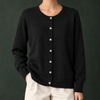 Women's Danielle-Elise Round Neck Cardigan | Invictora.com